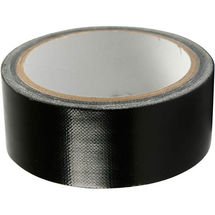 Isolierband, B 38 mm, Schwarz, 25m/ 1 Rolle