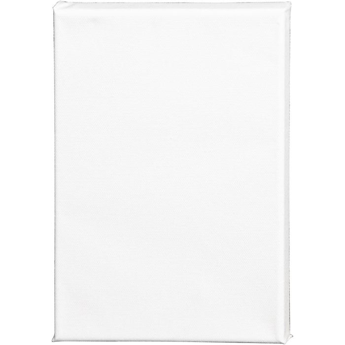 Leinwand, T 1.6 cm, Größe 18x24 cm, 360 g, Weiß, 10Stk/ 1 Pck
