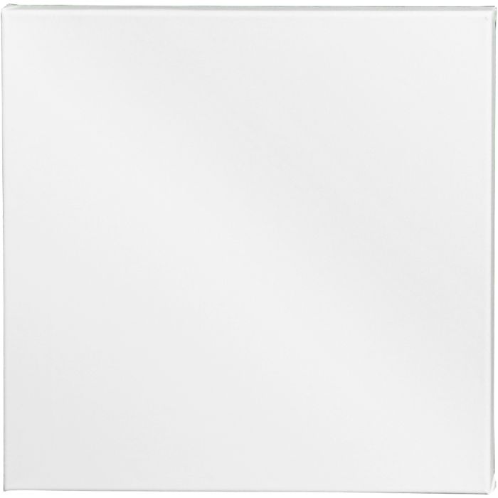 Leinwand, T 1.6 cm, Größe 40x40 cm, 360 g, Weiß, 1 Stk