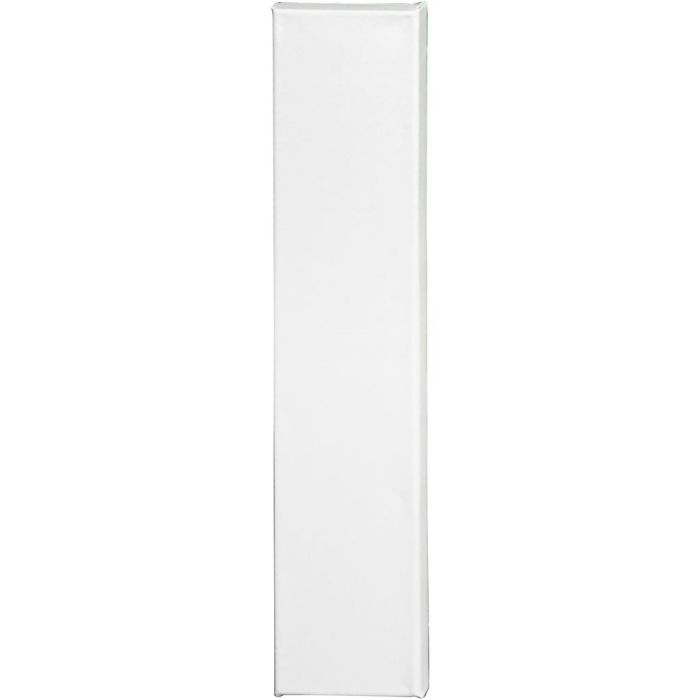Leinwand, T 1.6 cm, Größe 10x50 cm, 360 g, Weiß, 10Stk/ 1 Pck
