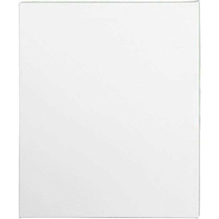 Leinwand, T 1.6 cm, Größe 50x60 cm, 360 g, Weiß, 5Stk/ 1 Pck