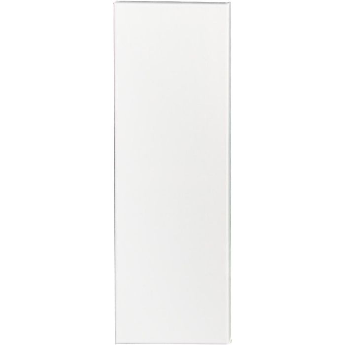 Leinwand, T 1.6 cm, Größe 20x60 cm, 360 g, Weiß, 10Stk/ 1 Pck