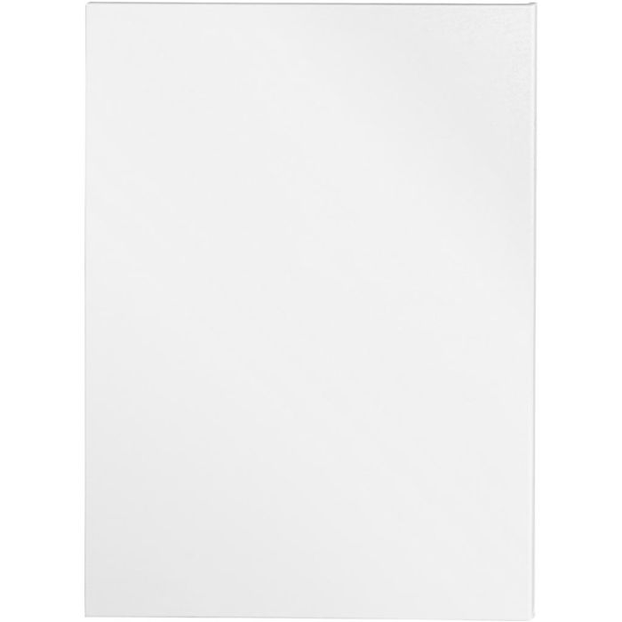 Leinwand, T 1.6 cm, Größe 60x80 cm, 360 g, Weiß, 5Stk/ 1 Pck