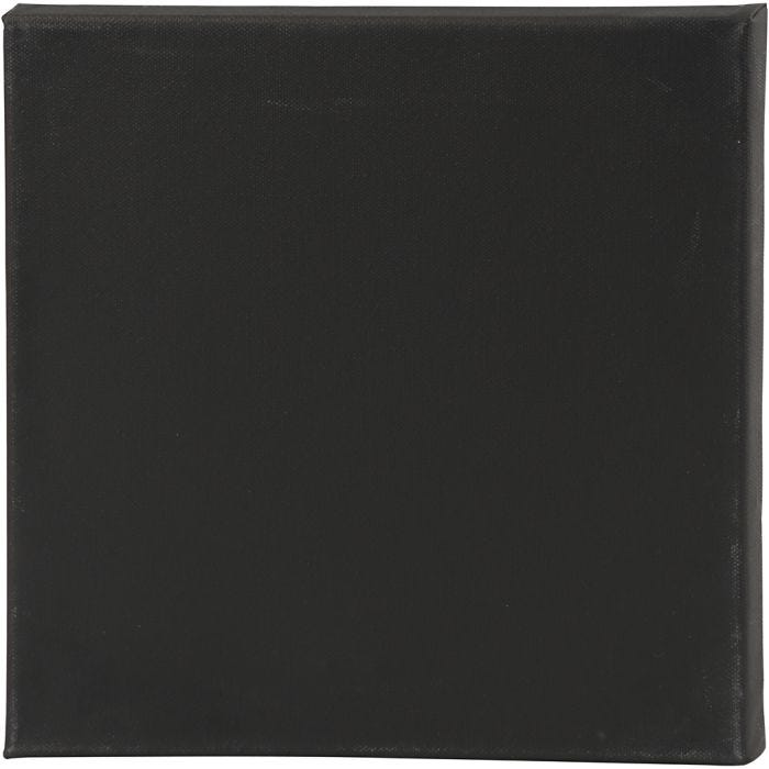 Leinwand, Größe 30x30x1,6 cm, 360 g, Schwarz, 1 Stk