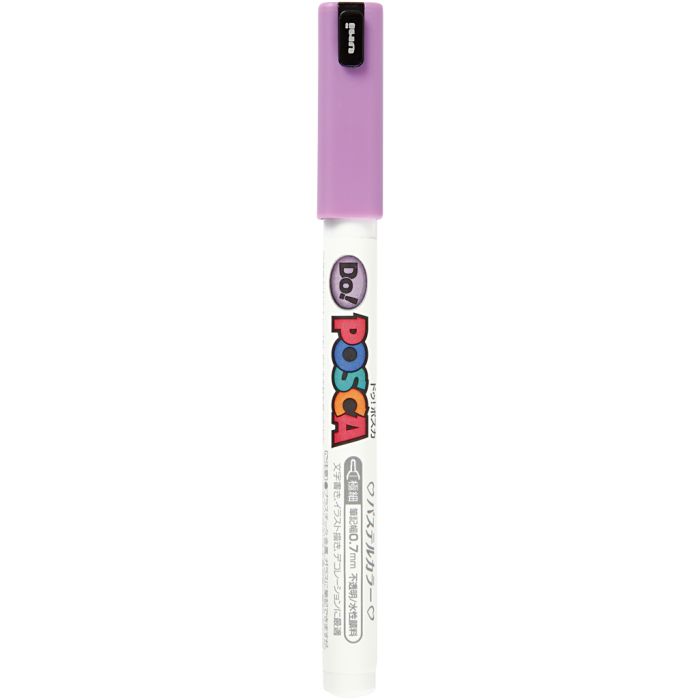 Posca Marker , Nr. PC-1MR, Strichstärke 0,7 mm, extrafein, Pastellila, 1 Stk