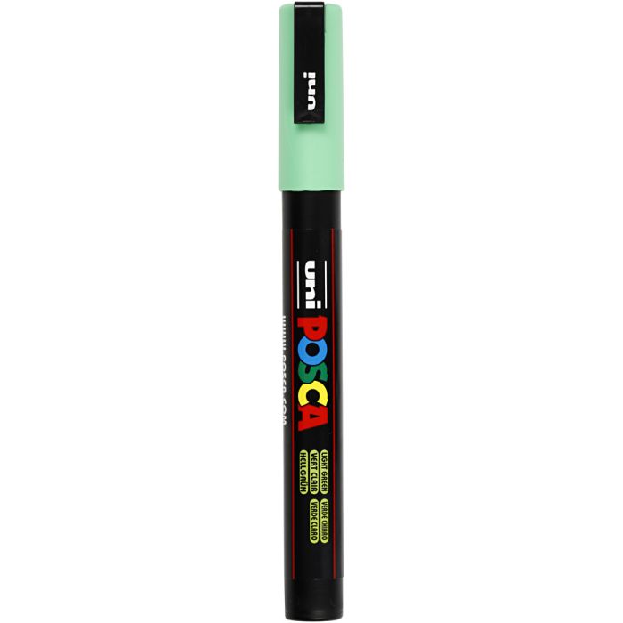 Posca Marker , Nr. PC-3M, Strichstärke 0,9-1,3 mm, fein, Hellgrün, 1 Stk