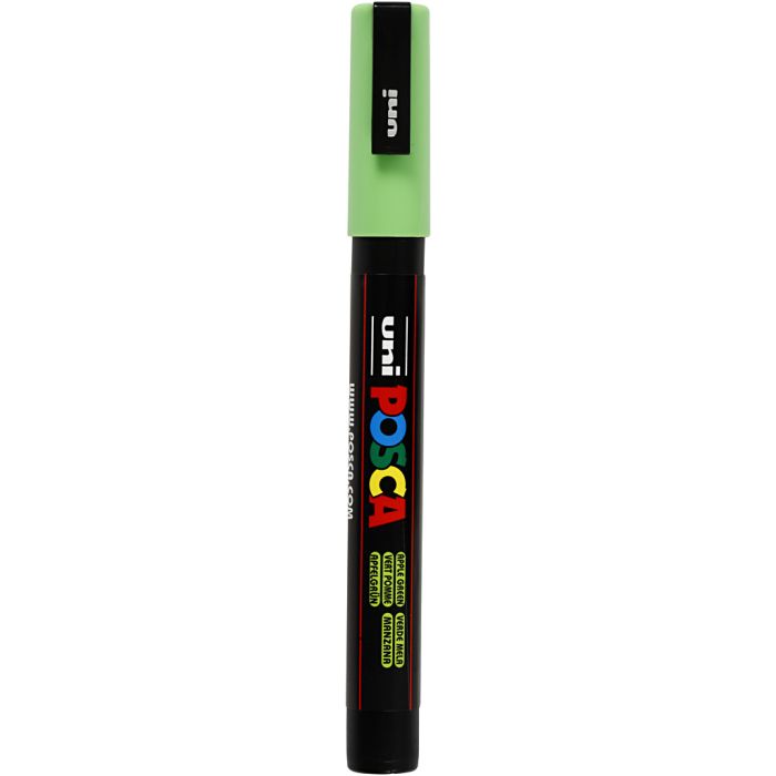 Posca Marker , Nr. PC-3M, Strichstärke 0,9-1,3 mm, Apple Green, 1 Stk