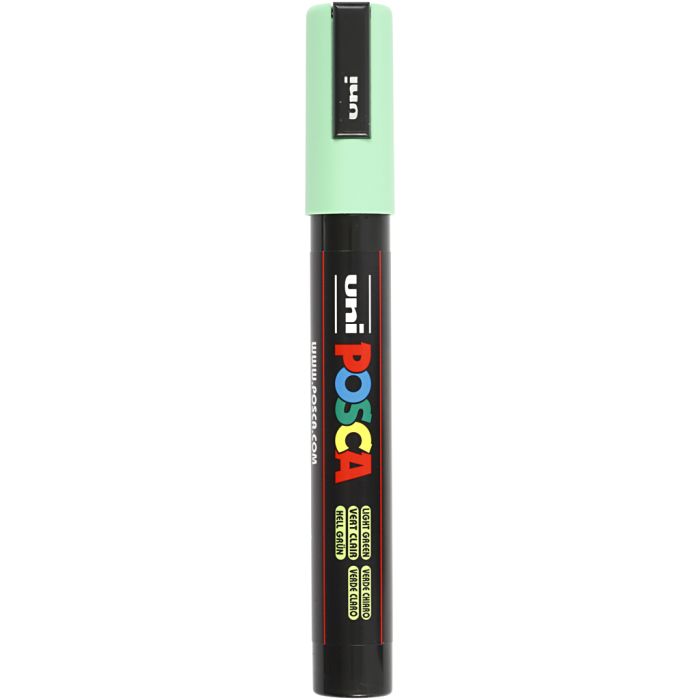 Posca Marker , Nr. PC-5M, Strichstärke 2,5 mm, Medium, Hellgrün, 1 Stk