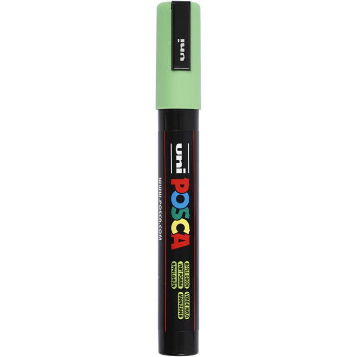 Posca Marker , Nr. PC-5M, Strichstärke 2,5 mm, Apple Green, 1 Stk