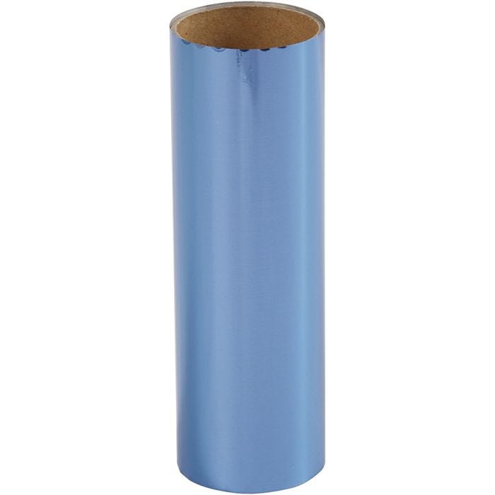 Dekofolie, B 15,5 cm, Dicke 0,02 mm, Dunkelblau, 50 cm/ 1 Rolle