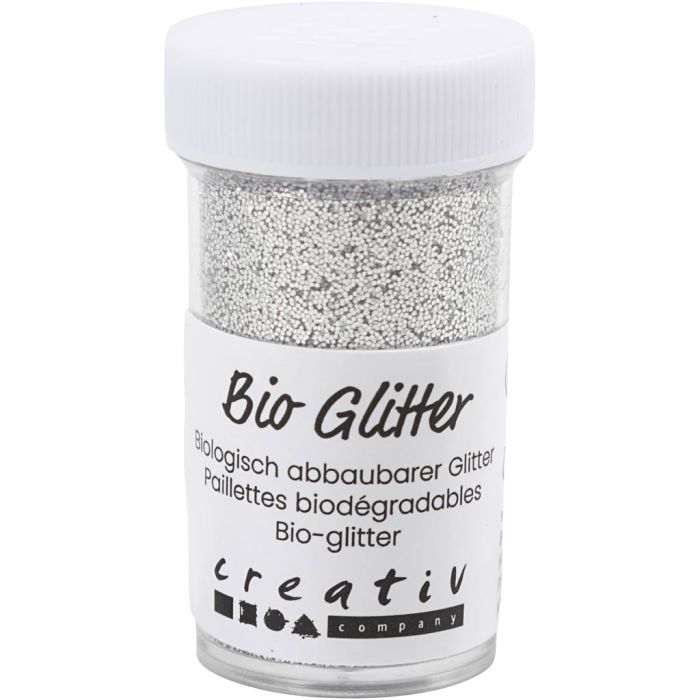 Bio Sparkles, Silber, 27 ml, 15 g/ 1 Dose