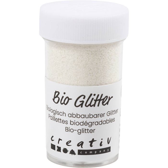Bio Sparkles, Weiß, 27 ml/ 1 Dose