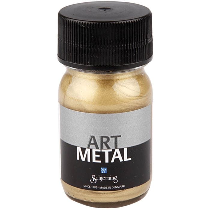 Art Metal Farbe, Hellgold(5102), 30ml/ 1 Fl.