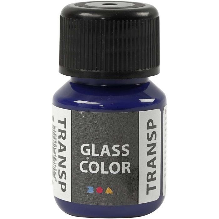 Glass Color Transparent, Brillantblau, 30 ml/ 1 Fl.