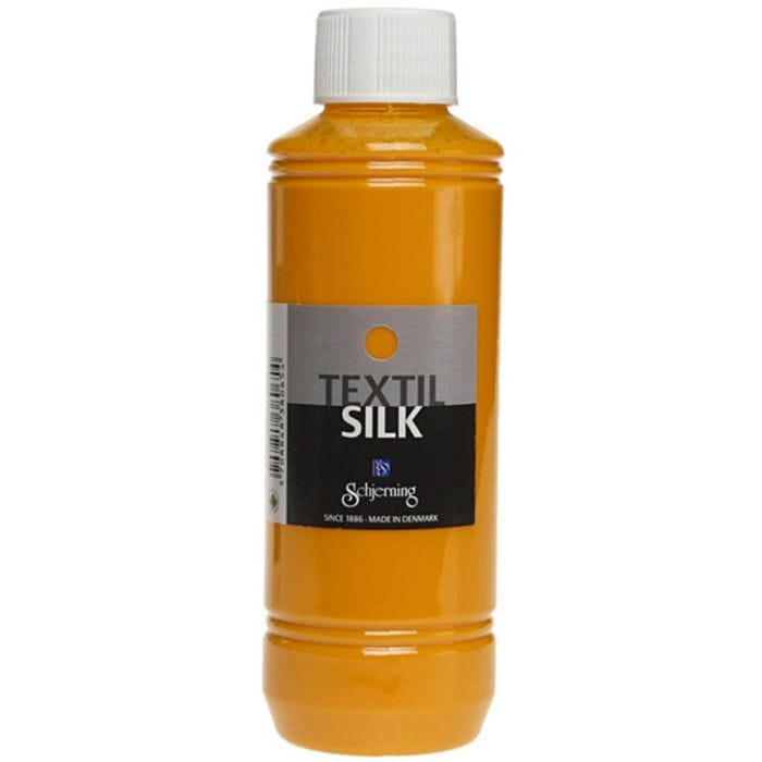 Textil Silk Farbe , Goldgelb, 250 ml/ 1 Fl.