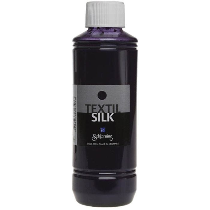 Textil Silk Farbe , Violett, 250 ml/ 1 Fl.