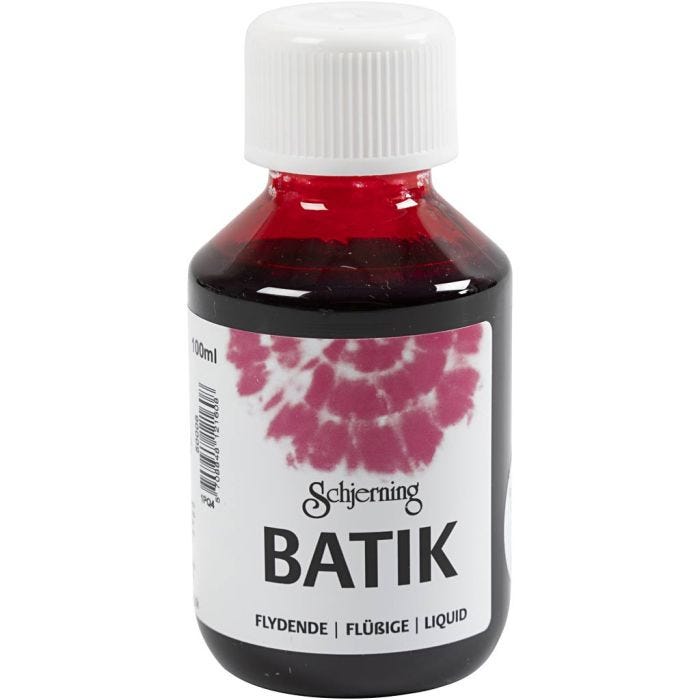 Batikfarbe, Pink, 100 ml/ 1 Fl.