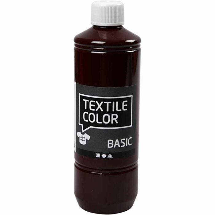 Textilfarbe, Aubergine, 500 ml/ 1 Fl.