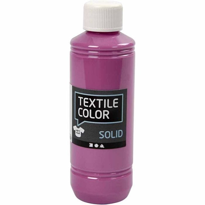 Stoffmalfarbe, Deckend, Fuchsia, 250 ml/ 1 Fl.