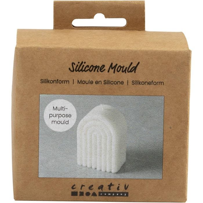 Silikonform, Bogen, H 8 cm, D 4 cm, B 5,5 cm, 1 Stk/ 1 Pck