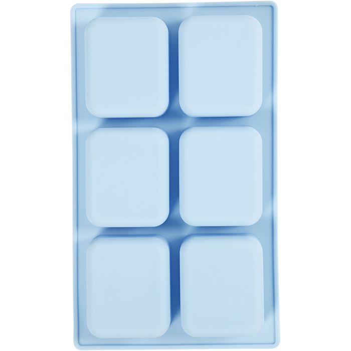 Silikonform, H 2,5 cm, L 7 cm, B 5,9 cm, 100 ml, 1 Stk