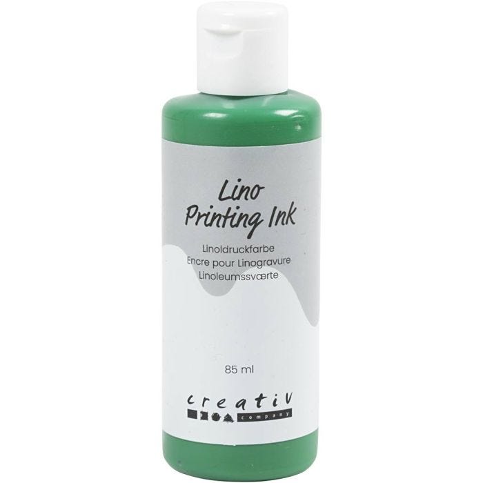 Linoldruckfarbe, Grün, 85 ml/ 1 Fl.