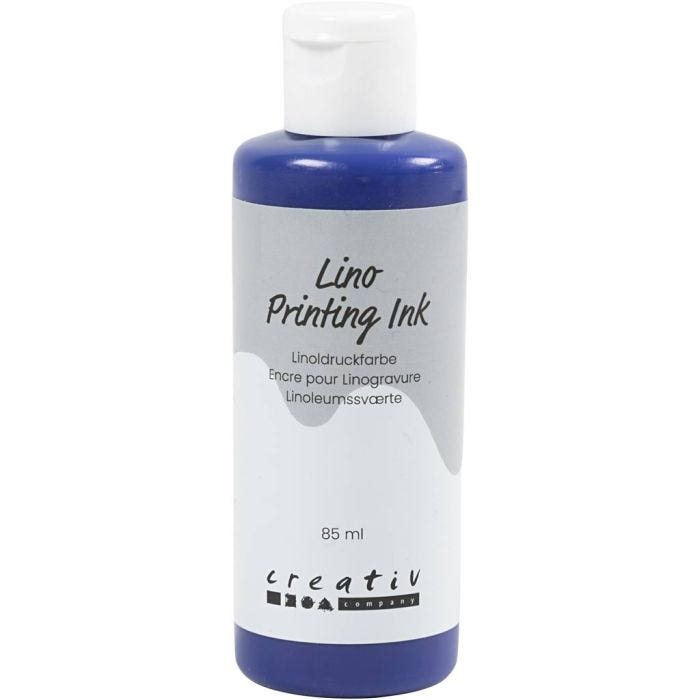 Linoldruckfarbe, Blau, 85 ml/ 1 Fl.