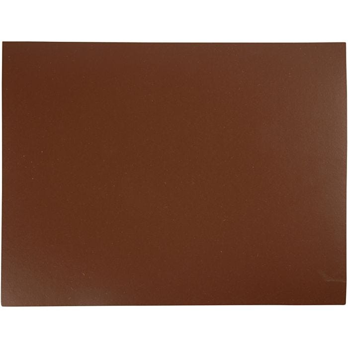 Linoleumplatte, Größe 30x39 cm, Dicke 2,5, Braun, 1 Stk