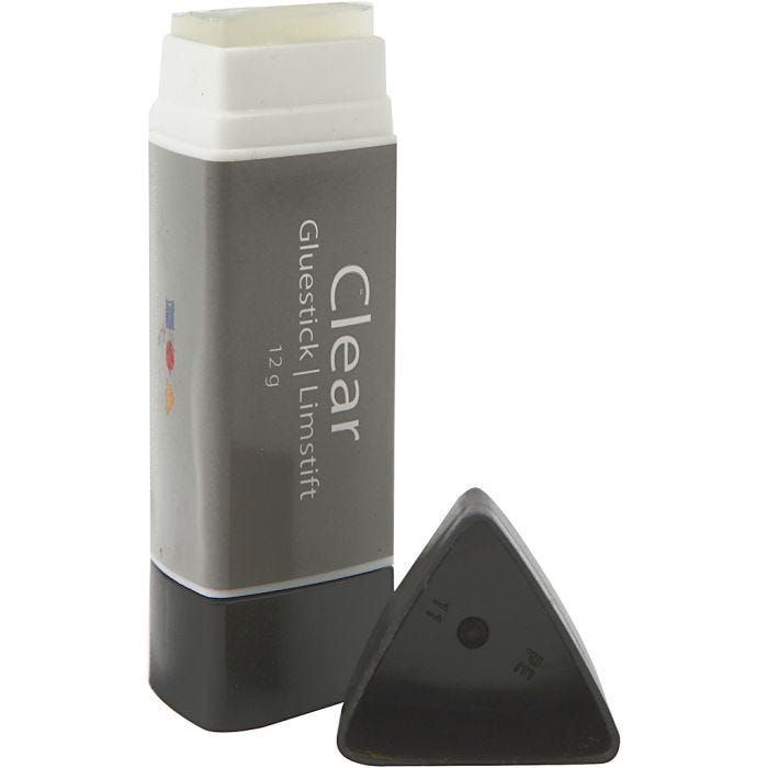 Transparenter Klebestift, 12 g, 1 Stk