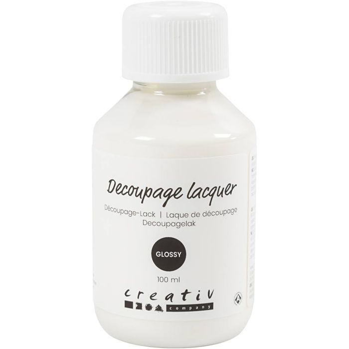 Découpage-Lack, Glänzend, 100 ml/ 1 Fl.