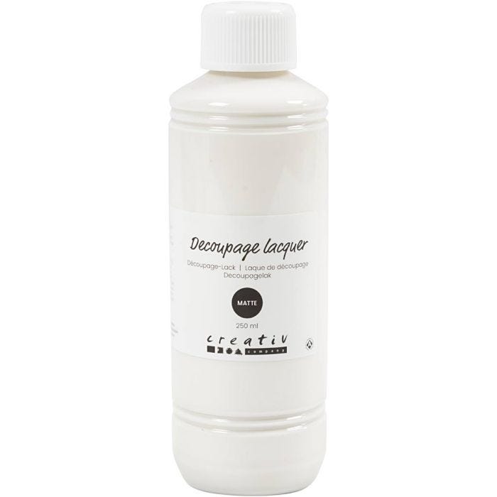 Découpage-Lack, Matt, 250 ml/ 1 Fl.