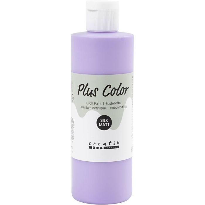 Plus Color Bastelfarbe, Violett, 250 ml/ 1 Fl.