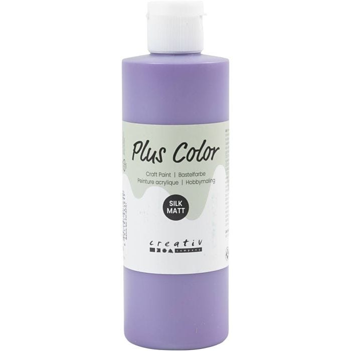 Plus Color Bastelfarbe, Dunkelviolett, 250 ml/ 1 Fl.