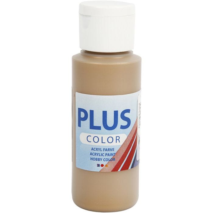 Plus Color Bastelfarbe, Antikgold, 60ml/ 1 Fl.
