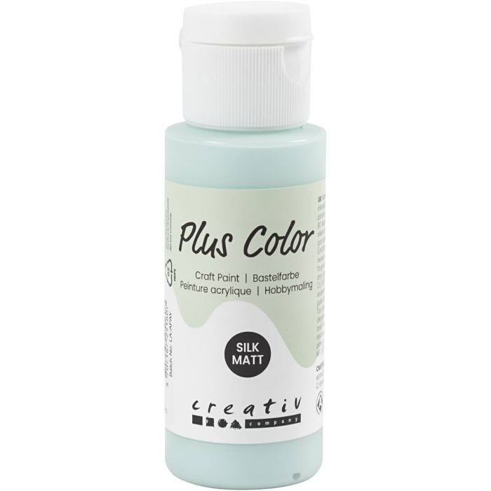 Plus Color Bastelfarbe, Mintgrün, 60 ml/ 1 Fl.