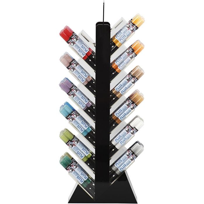 Plus Color Marker, H 52 cm, T 11,5 cm, B 24 cm, Sortierte Farben, 5,5 ml, 144Stk/ 1 Pck