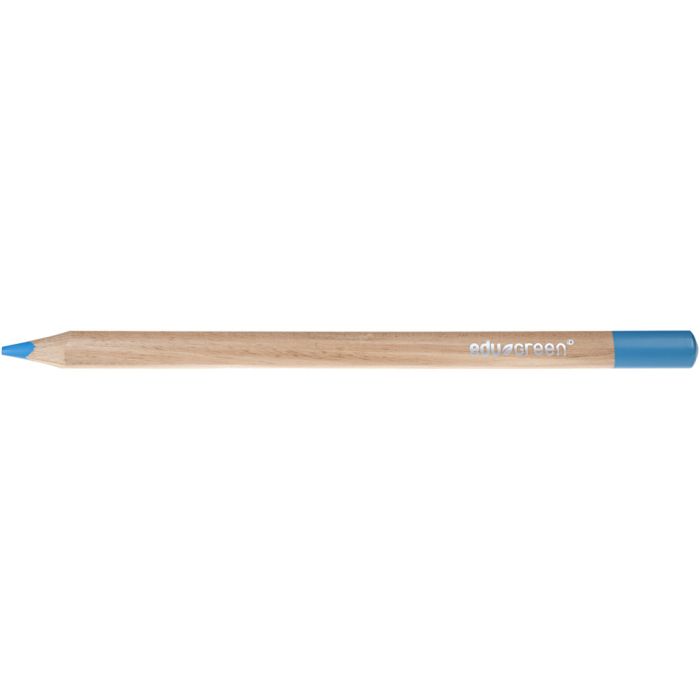 edu Green Jumbo-Buntstifte, Mine 5 mm, Hellblau, 10 Stk/ 1 Pck