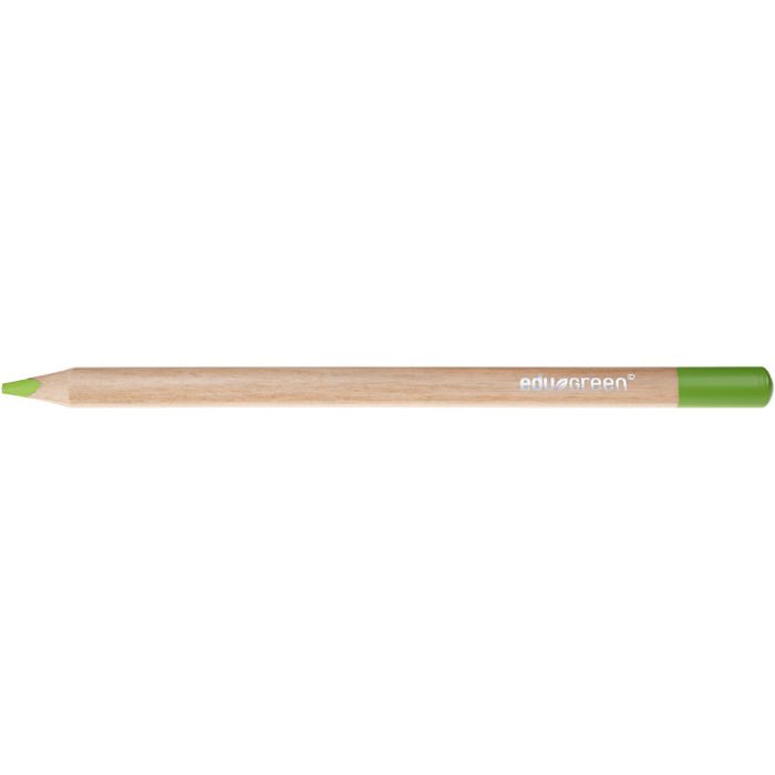 edu Green Jumbo-Buntstifte, Mine 5 mm, Hellgrün, 10 Stk/ 1 Pck