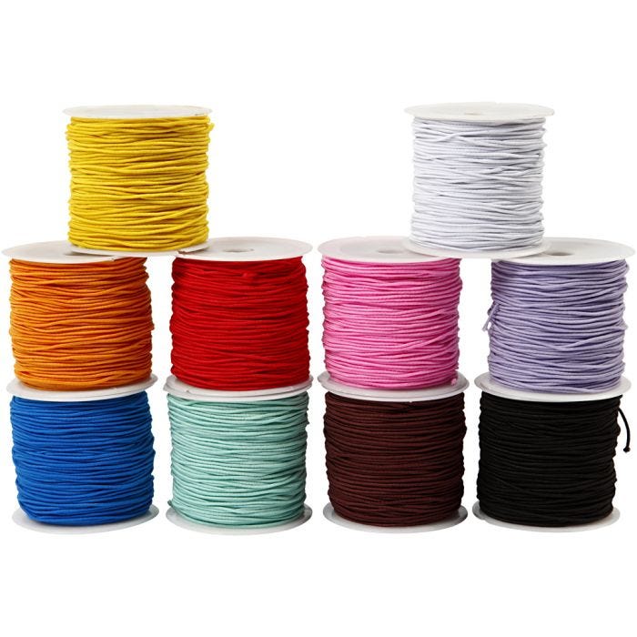 Gummiband, Dicke 1 mm, 10x25m/ 1 Pck