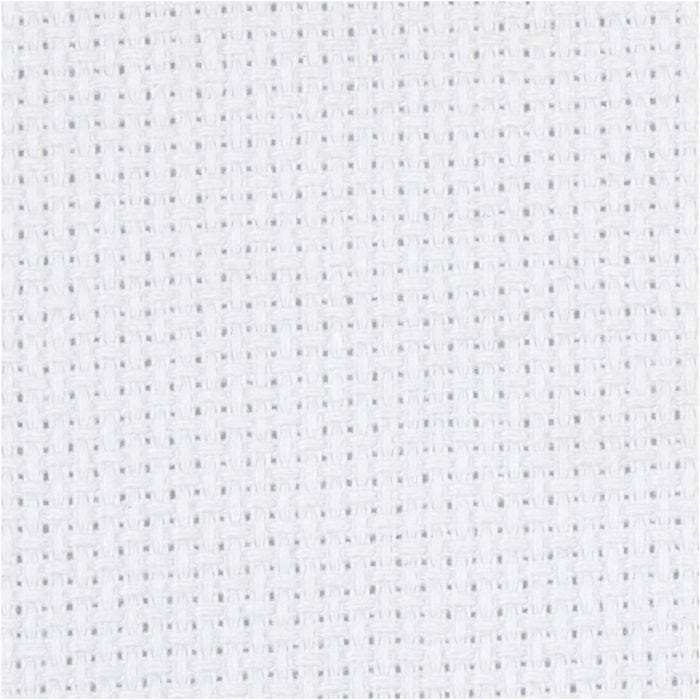Aida-Stoff, B 150 cm, 70 Kästchen pro 10 cm, Weiß, 3 m/ 1 Stk