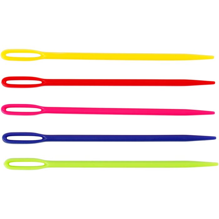 Stricknadel, 7 cm, Sortierte Farben, 50Stk/ 1 Pck