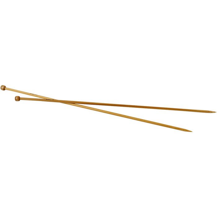 Stricknadeln, L 35 cm, Größe 4,5 mm, 1 Paar