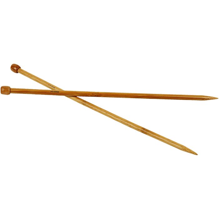 Stricknadeln, 35 cm, 9 mm, 1 Paar