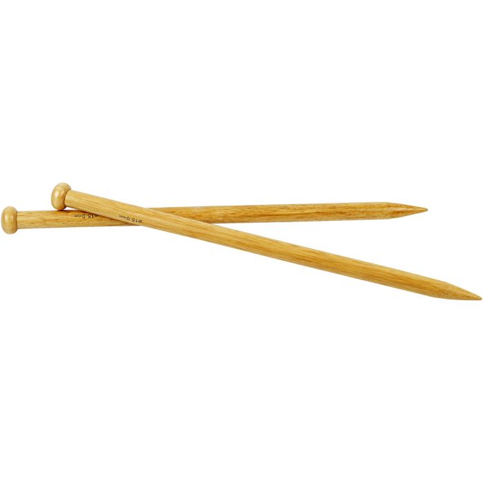 Stricknadeln, 35 cm, 15 mm, 1 Paar