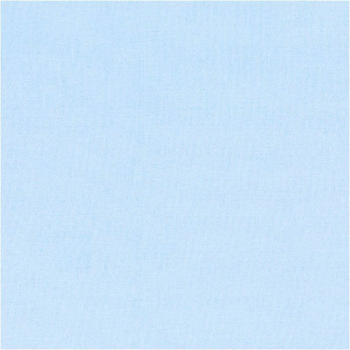 Stoff, B 145 cm, 140 g, Hellblau, 10 m/ 1 Rolle