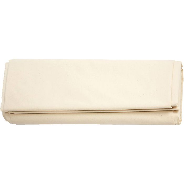Canvas-Stoff ungebleicht, B 168 cm, 148 g, 5 m/ 1 Pck