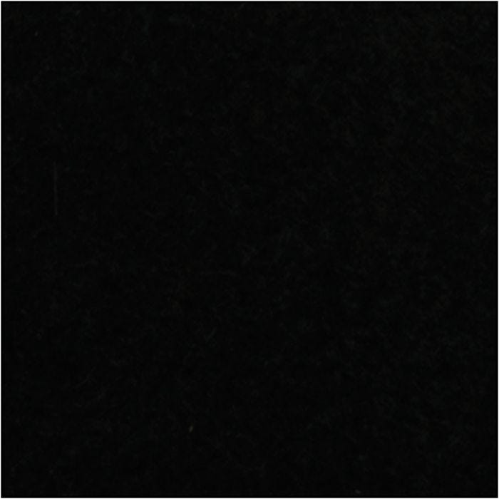 Fleece, L 125 cm, B 150 cm, 200 g, Schwarz, 1 Stk