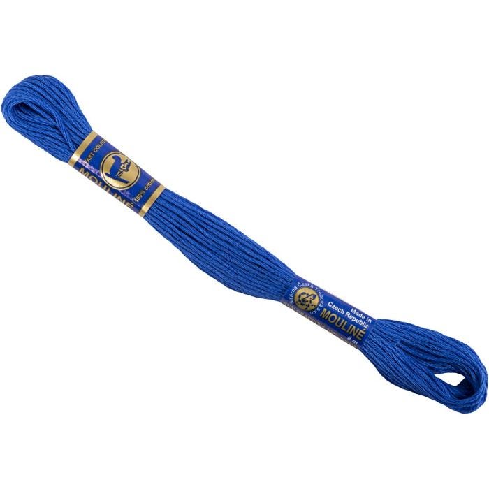 Stickgarn, Blau, 8 m/ 1 Bündl.
