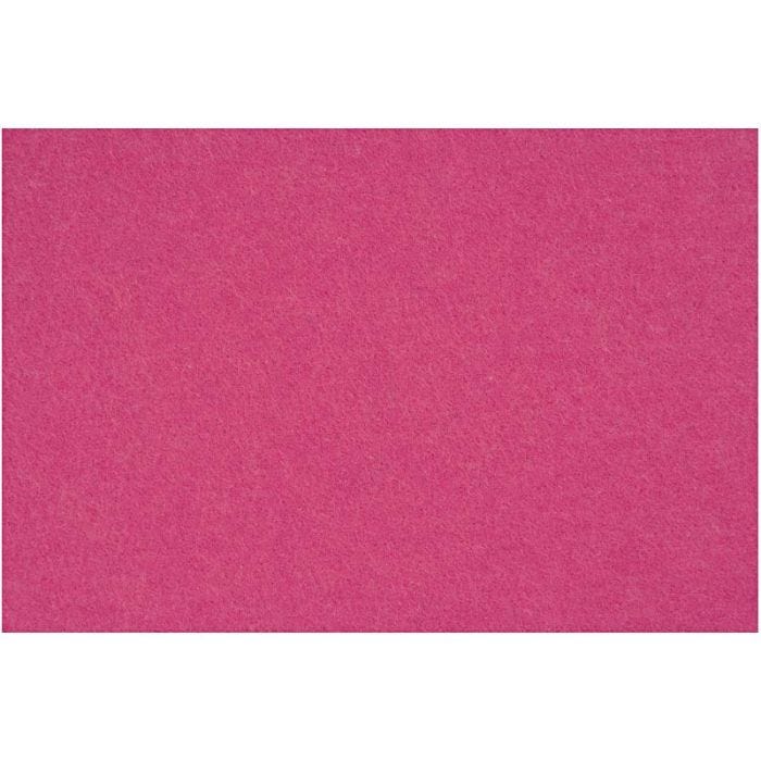 Bastelfilz, Blatt 42x60 cm, Dicke 3 mm, Pink, 1 Bl.