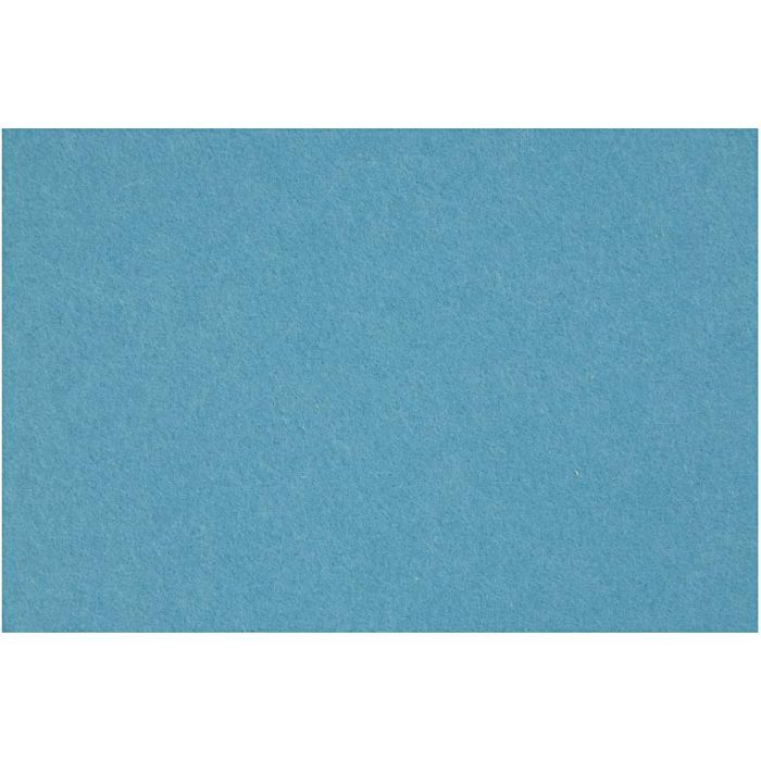 Bastelfilz, Blatt 42x60 cm, Dicke 3 mm, Türkis, 1 Bl.